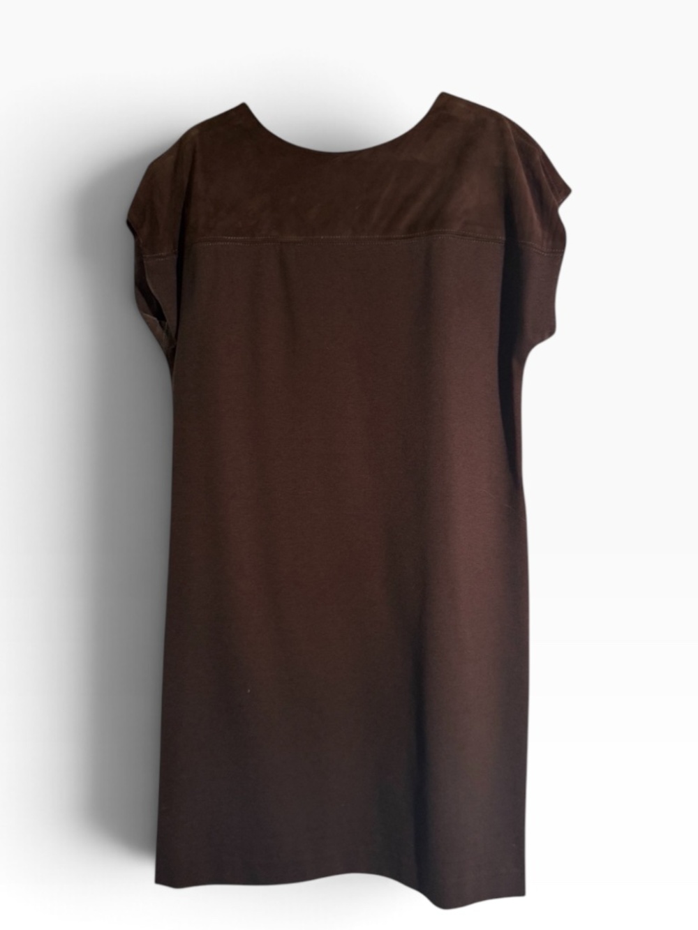 Carlisle Collection Suede Shift Dress size4